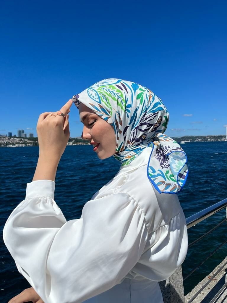Ahu Desen Eşarp (Mavi) RTS-1000-4
