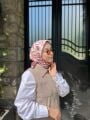 Ahu Desen Eşarp ( Bordo tonları ) RTS-1000-6