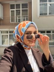 Taş Desen Eşarp (Kahve) RTS-1001-8