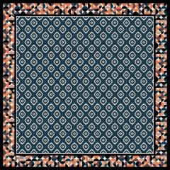Femme Desen Eşarp (Petrol Yeşili) RTS-1003-4