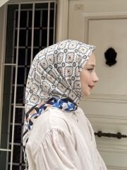 Femme Desen Eşarp  (Kemik) RTS-1003-7