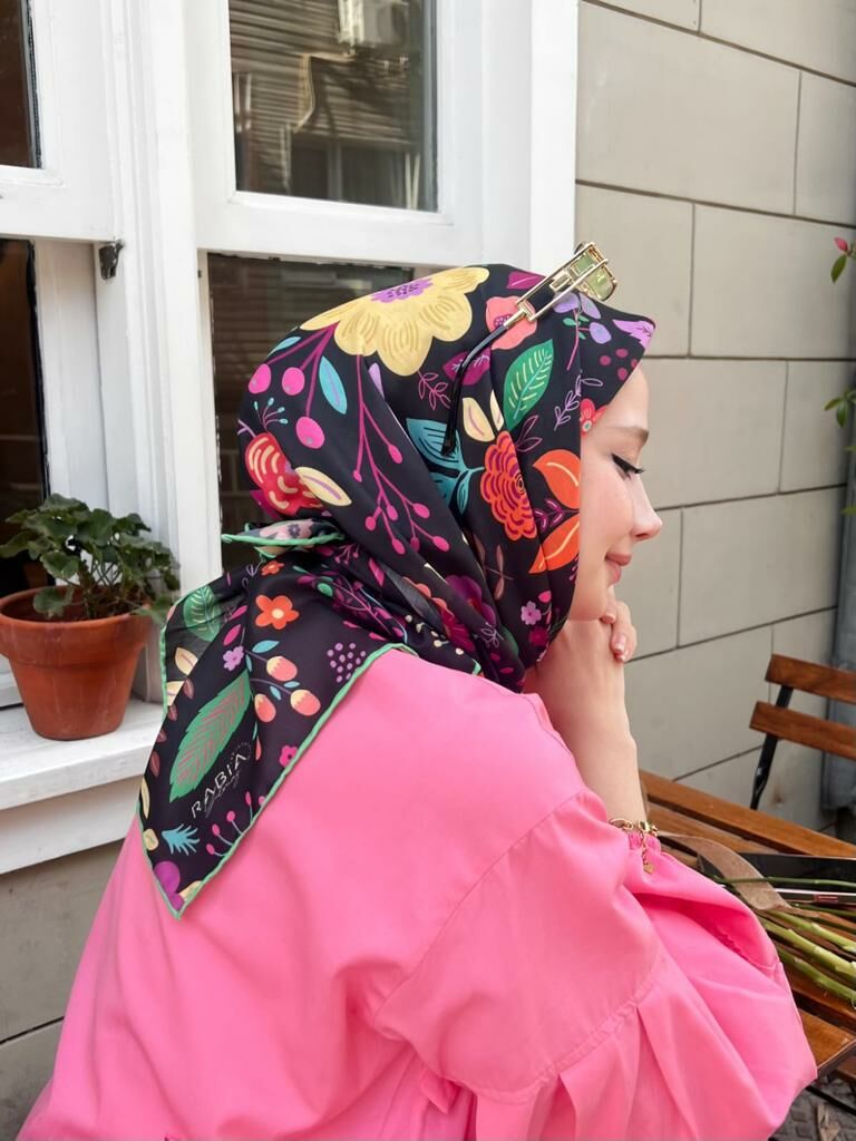 Lobelya Desen Eşarp  RTS-1009-9