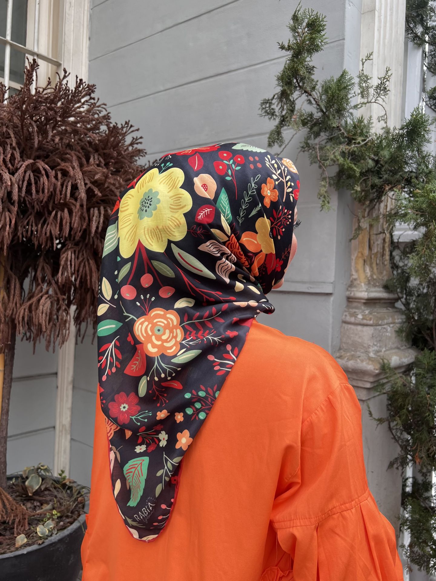 Lobelya Desen Eşarp  RTS-1009-12