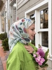 Lobelya Desen Eşarp  RTS-1009-2