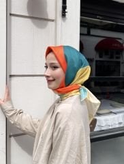Mango Desen Eşarp RTS-1016-4