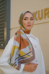 Sahara Desen Şal ( Kahve ) RTS-1027-3