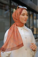 Olive Desen Şal ( Kahve ) RTS-1028-9