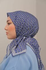 Mısra Desen Eşarp (Lacivert) RTS-1014-10