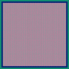 Mısra Desen Eşarp (Pembe- Yeşil) RTS-1014-3