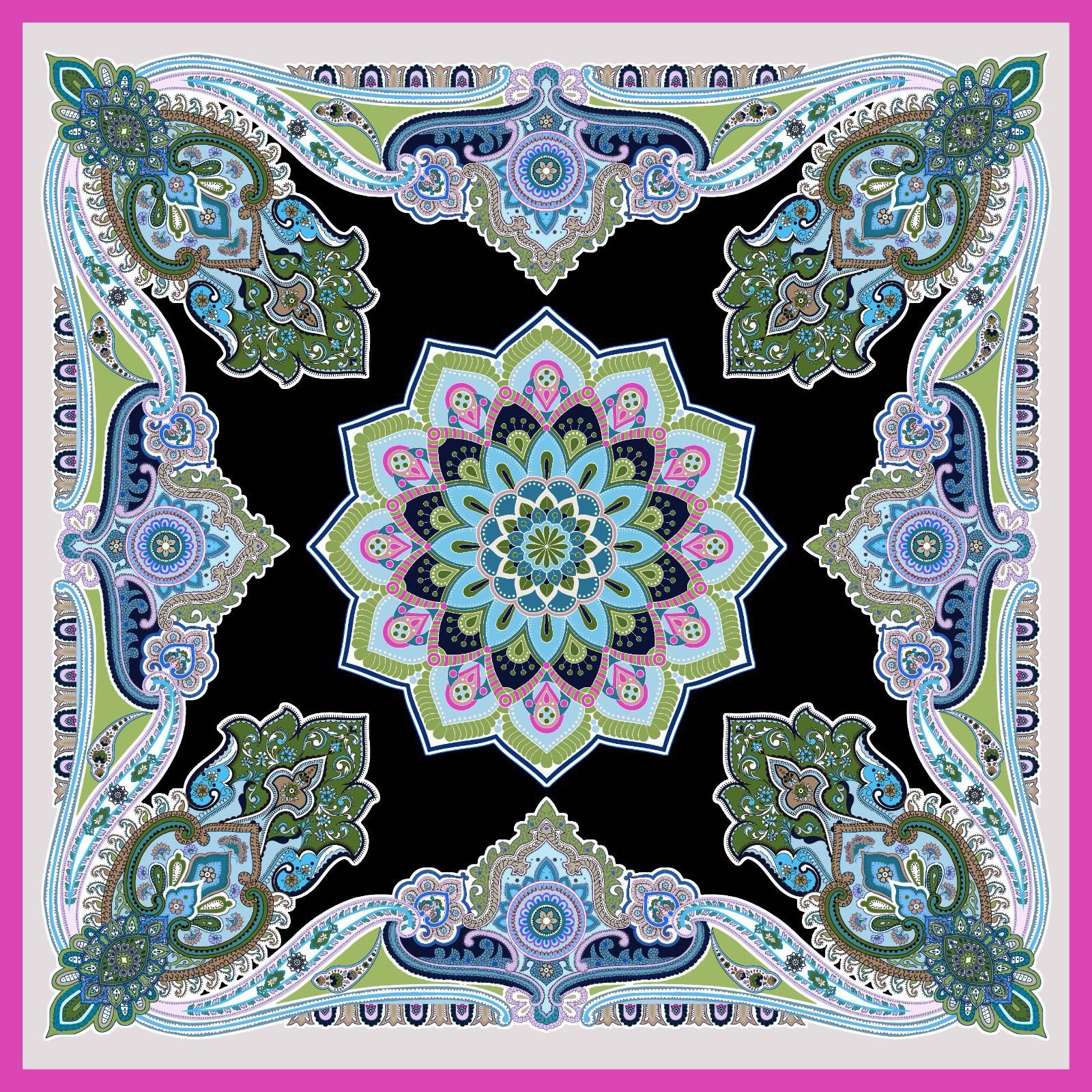 Matmazel Desen Eşarp ( Pembe ) RTS-1013-12