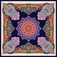 Matmazel Desen Eşarp ( Mor ) RTS-1013-4