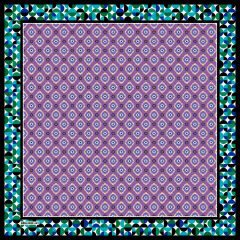 Femme Desen Eşarp (Mor) RTS-1003-12