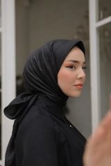 Loren İpeksi Jakar Eşarp ( Siyah ) RTS-1025-6