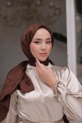 Andora İpeksi Jakar Şal ( Acı Kahve ) RTS-1024-4