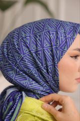 İtaly Desen Eşarp (Mor ) RTS-1018-8