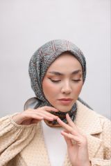 İtaly Desen Eşarp ( Çikolata Kahve ) RTS-1018-7