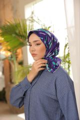 Katrenin Desen Eşarp ( Mor ) RTS-1019-13
