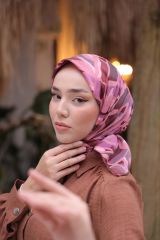 Katrenin Desen Eşarp ( Gül Kurusu ) RTS-1019-9