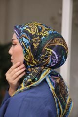 Asia Desen Eşarp ( Hardal ) RTS-1020-8