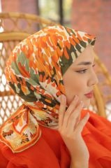 Mila Desen Eşarp (Yağ Yeşili) RTS-1005-4
