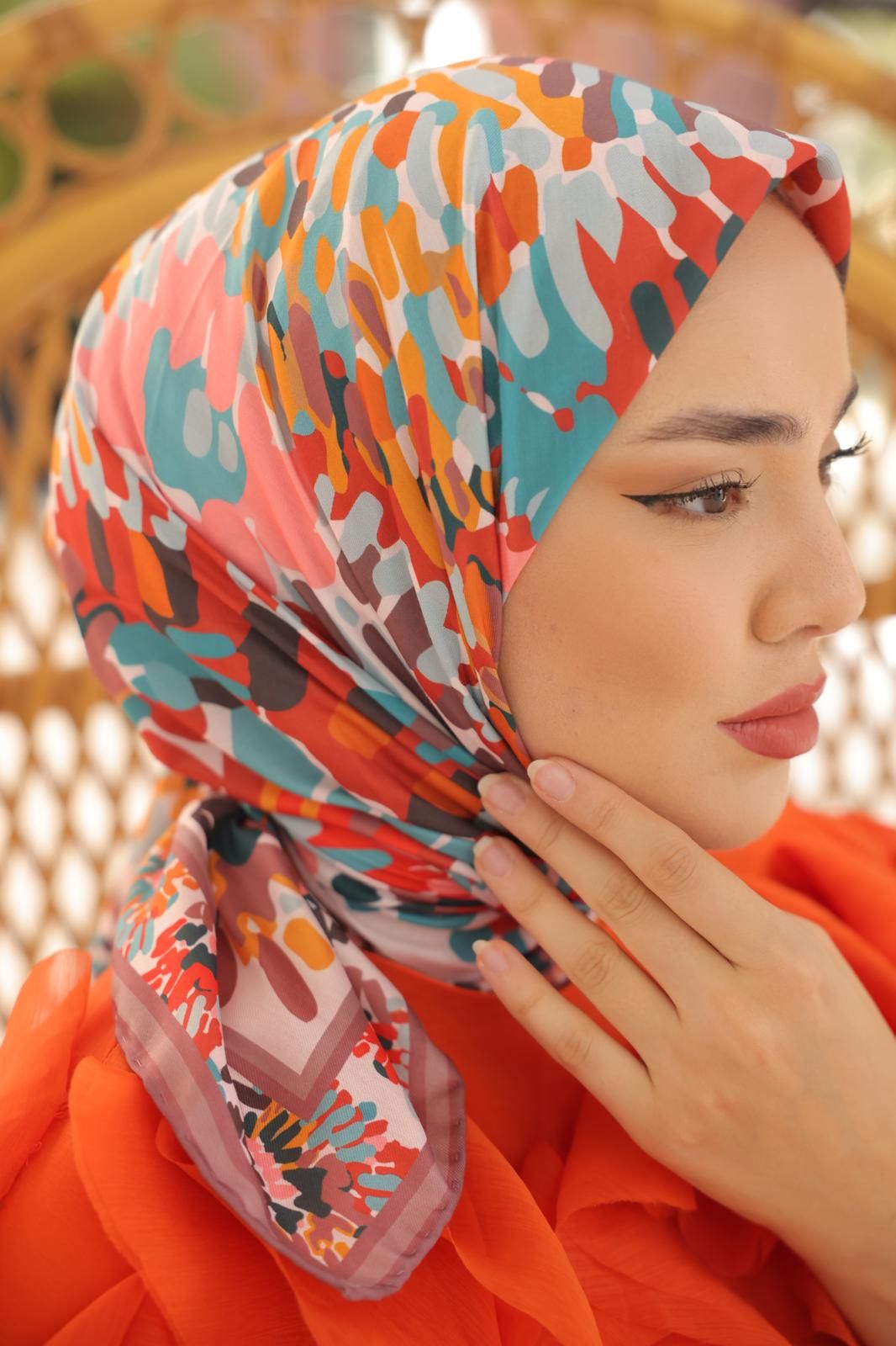 Mila Desen Eşarp (Gülkurusu) RTS-1005-3
