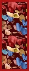 Suluboya Desen Şal (Bordo) RTS-1006-24