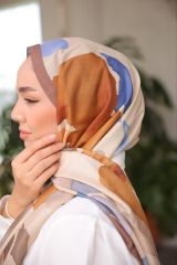 Suluboya Desen Şal (Krem ) RTS-1006-23