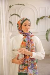 Lara Desen Şal  ( Yeşil ) RTS-1038-5