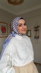 Luna Desen Şal ( Lila ) RTS-1032-6