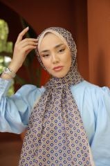 Luna Desen Şal (Bej Tonu ) RTS-1032-3