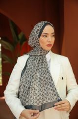 Luna Desen Şal ( Siyah ) RTS-1032-2