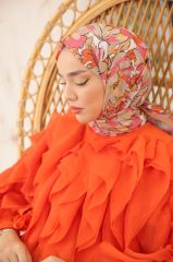 Pale Desen Şal ( Bej ) RTS-1008-7