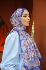 Pale Desen Şal ( Kot Mavisi ) RTS-1008-6