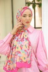 Pale Desen Şal ( Pembe ) RTS-1008-2