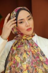 Pale Desen Şal ( Siyah ) RTS-1008-1
