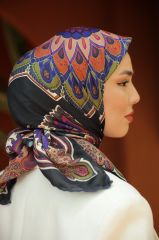 Matmazel Desen Eşarp ( Siyah ) RTS-1013-13