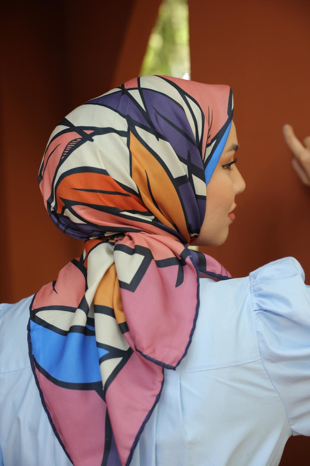 Maya Desen Eşarp ( Pembe ) RTS-1022-9