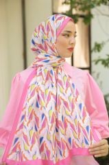 MasterChef Desen Şal ( Pembe ) RTS-1033-8