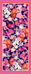 Flowers Desen Şal  ( Pembe ) RTS-1037-4