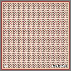 Alora Desen Eşarp ( Gri-Kırmızı ) RTS-1031-3