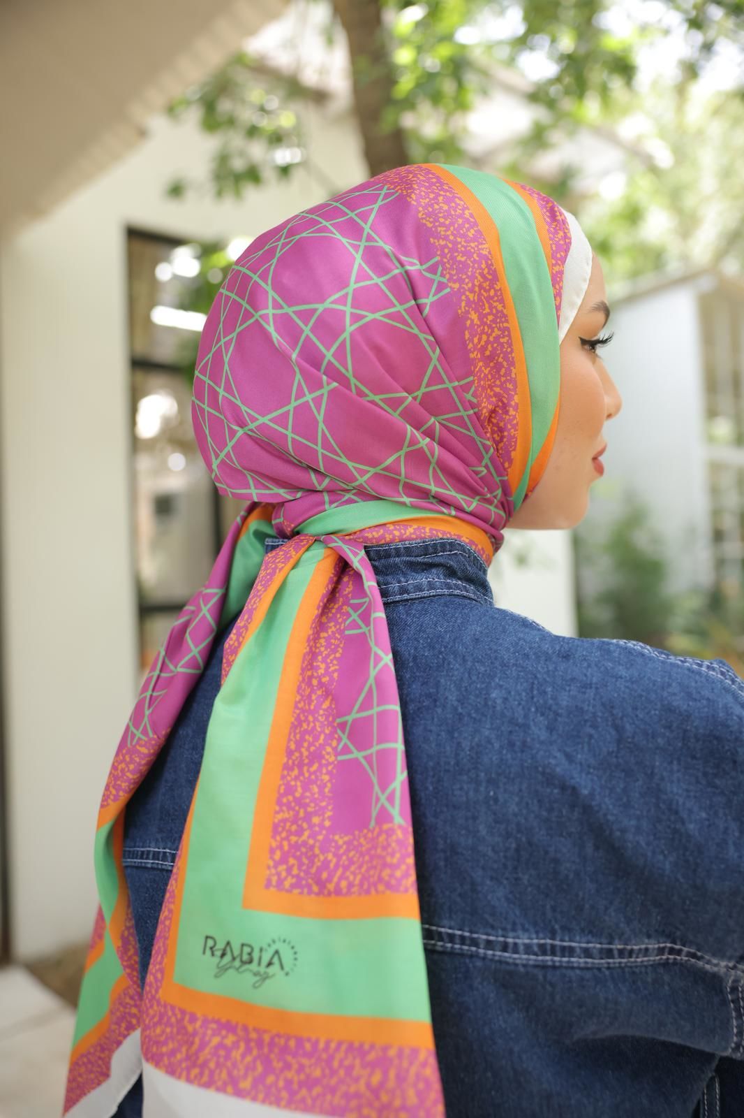 Victoris Desen Şal ( Pembe ) RTS-1042-4