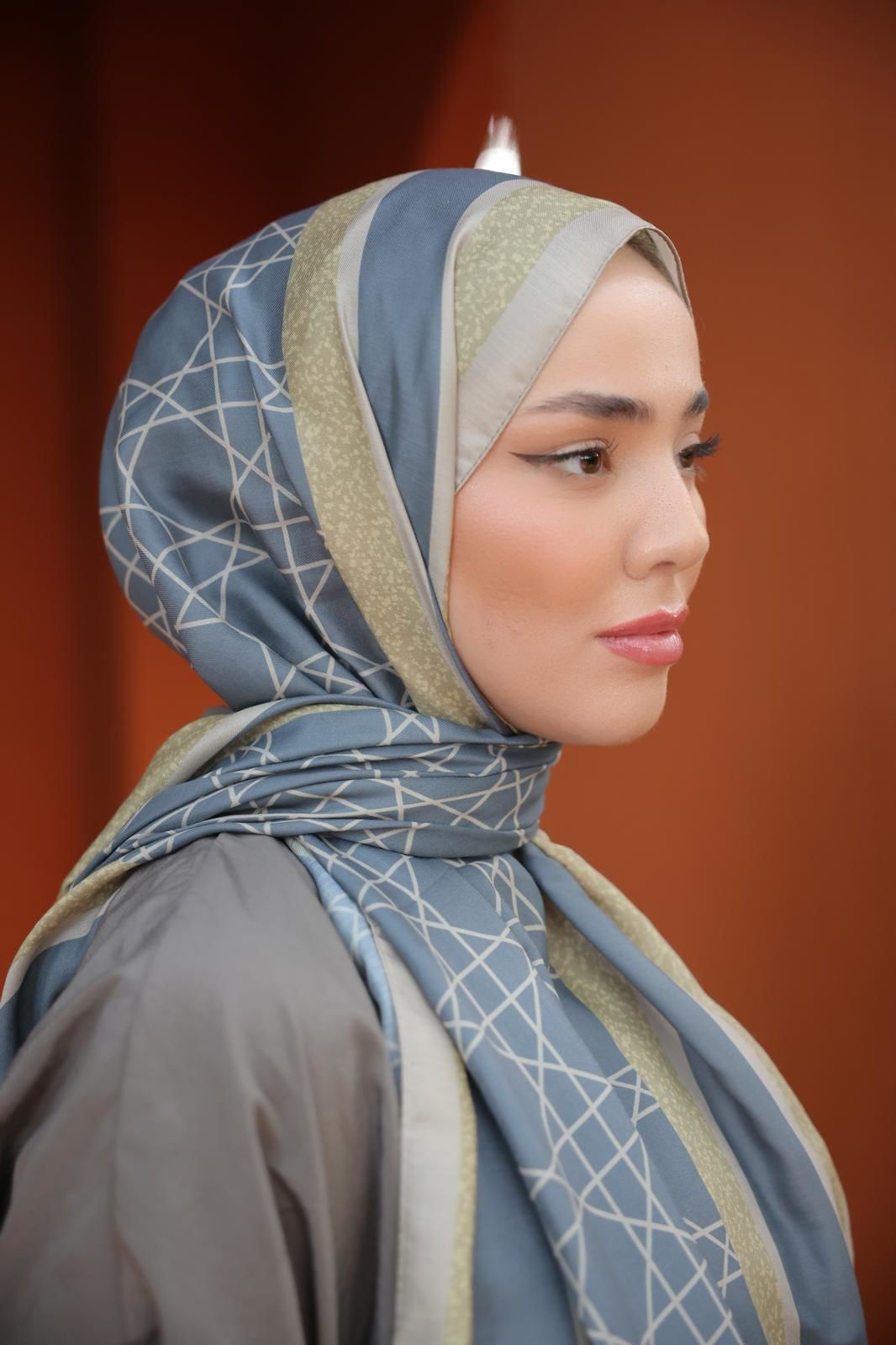 Victoris Desen Şal ( Antrasit ) RTS-1042-3