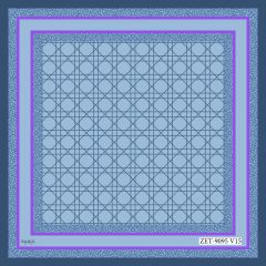 Sane Desen Eşarp ( Mavi ) RTS-1041-11