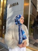 Arya Soft Şal ( Kot Mavisi )