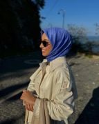 Piramit Desen ( Lila Tonları )