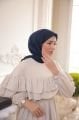 Pamuk Düz Renk Eşarp ( Lacivert )