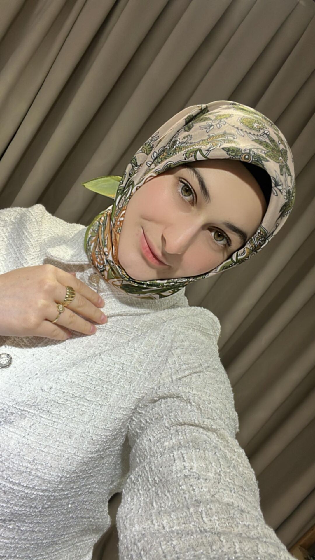 Vintage Desen ( Soft Yeşil )