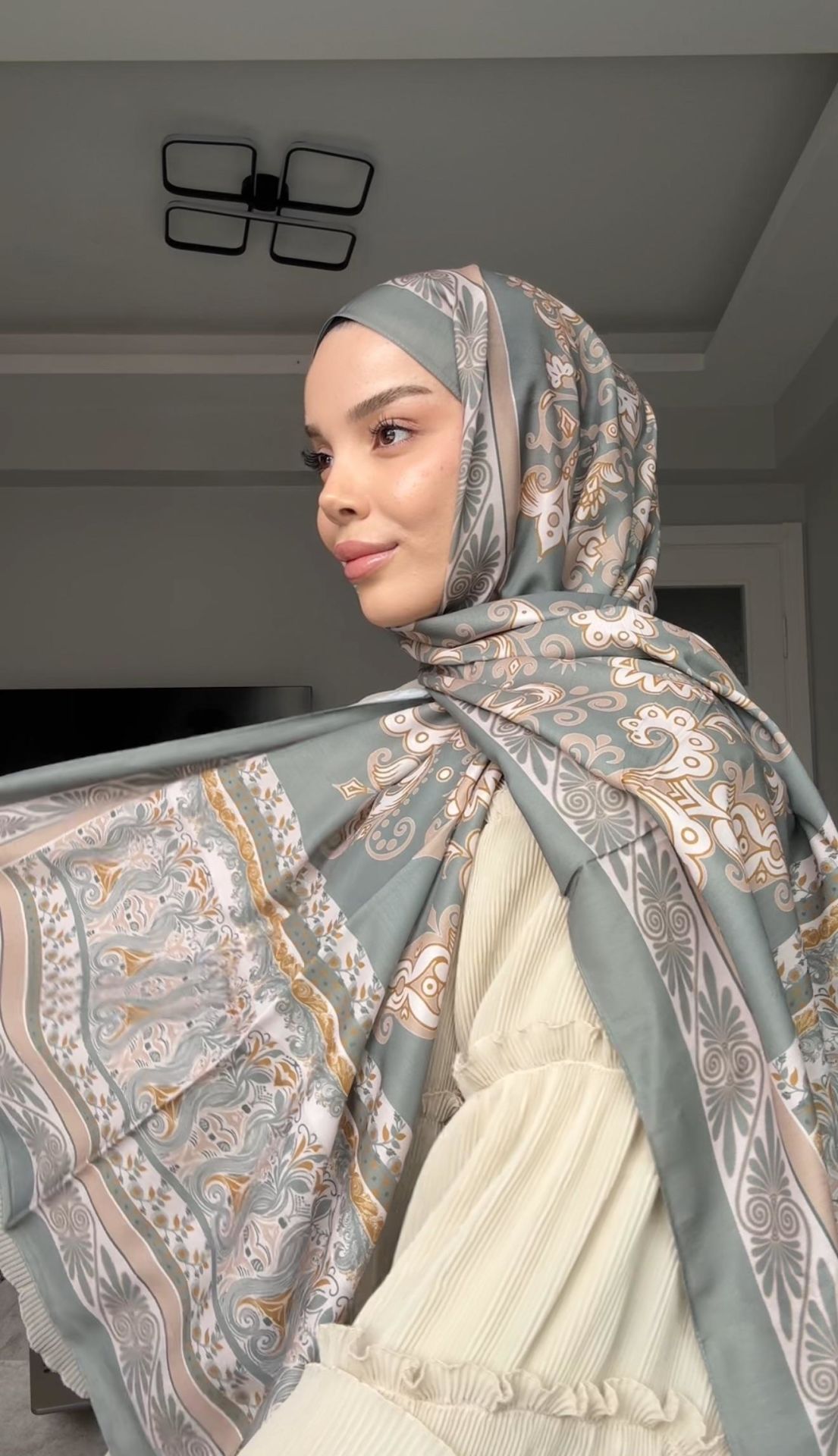 Tina Soft Şal ( Soft Yeşili )