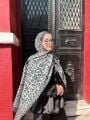 Leopar Soft Şal ( Yeşil )