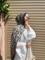Leopar Soft Şal ( Hardal )
